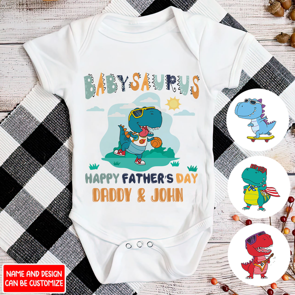 Gift For Daddy Happy Father's Day Baby Onesie - NT - NN0505222