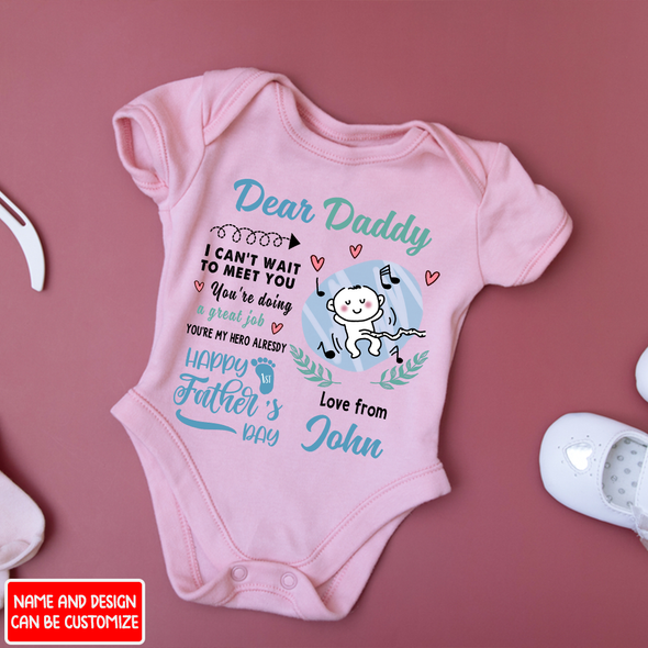 Gift For Daddy You're My Hero Together Baby Onesie - AD - NN2104222