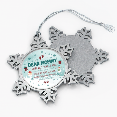 Gift For Future Mommy I Can't To Meet You Christmas Ornament_NT_NN1012211