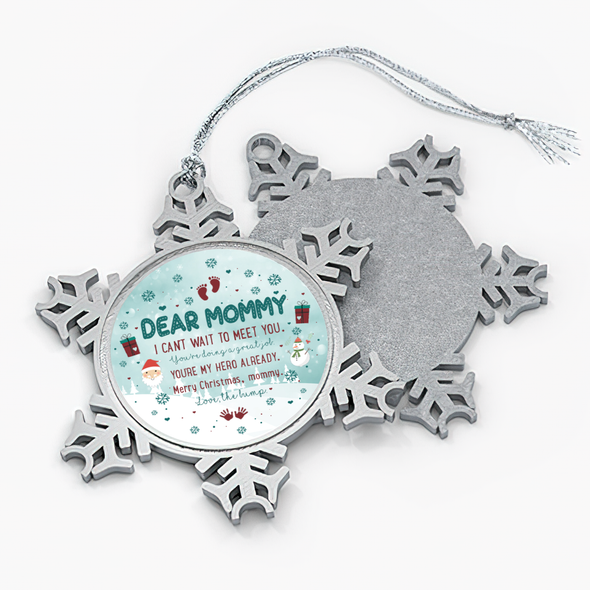 Gift For Future Mommy I Can't To Meet You Christmas Ornament_NT_NN1012211