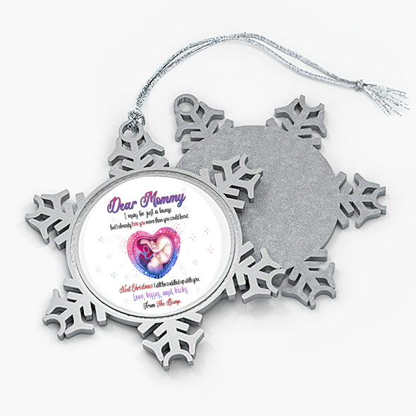 Gift For Future Mommy Next Christmas I Will Be Cuddled Up With You Ornament - NT - NN0212216