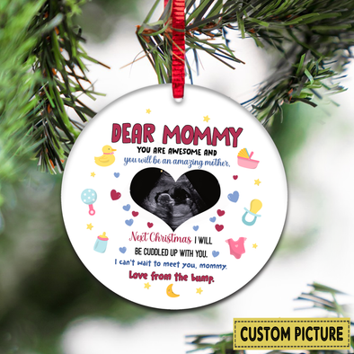 Personalized Gift For Future Mommy You Are Awesome And You Will Be An Amazing Mother Ornament - NT - NN2611217