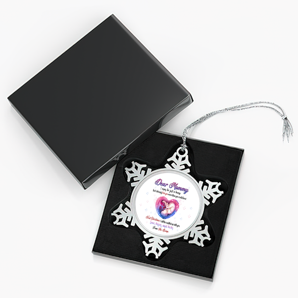 Gift For Future Mommy Next Christmas I Will Be Cuddled Up With You Ornament - NT - NN0212216