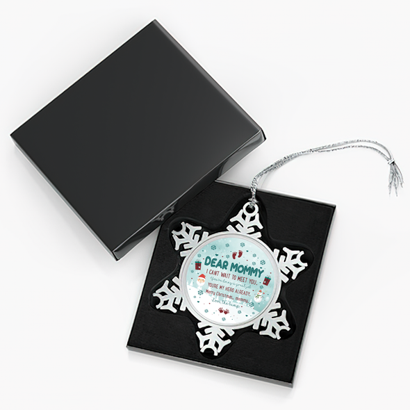 Gift For Future Mommy I Can't To Meet You Christmas Ornament_NT_NN1012211