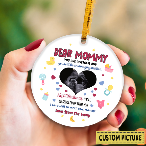 Personalized Gift For Future Mommy You Are Awesome And You Will Be An Amazing Mother Ornament - NT - NN2611217