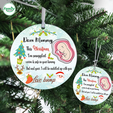 Gift For Future Mom Merry Christmas Ornament - Nt - NN0510214