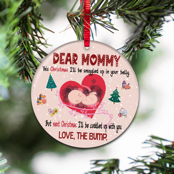Gift For Future Mommy Merry Christmas Ornament - Nt - NN2210211
