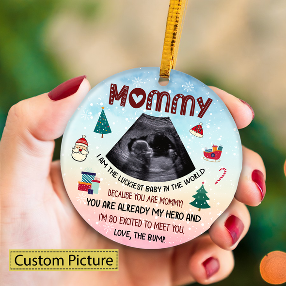 Personalized Gift For Future Mommy You Are Already My Hero Ornament - Nt - NN2110214