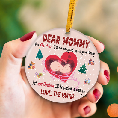Gift For Future Mommy Merry Christmas Ornament - Nt - NN2210211