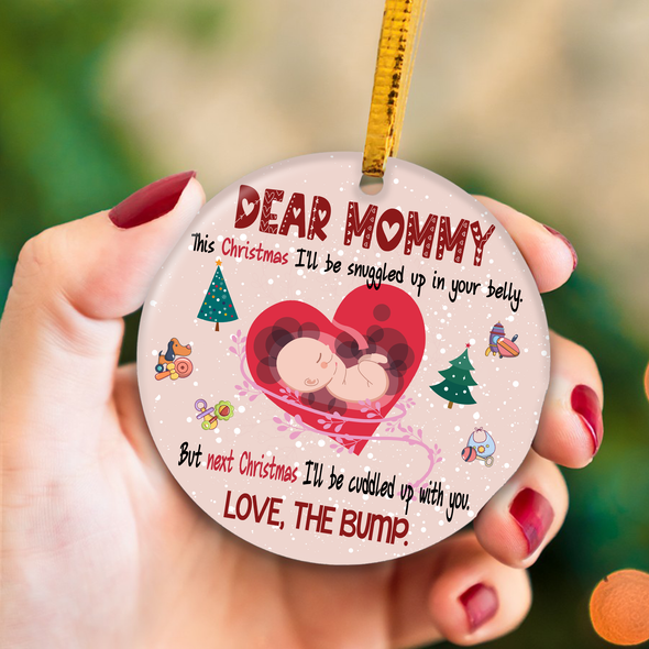 Gift For Future Mommy Merry Christmas Ornament - Nt - NN2210211