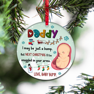 Gift For Furture Daddy Merry Christmas Ornament - Nt - NN2210213