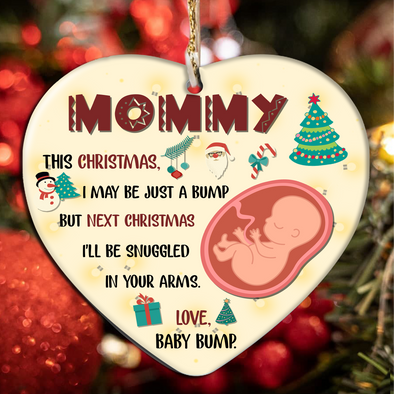 Gift For Future Mommy Enjoy Your Last Christmas In Peace & Quiet Ornament - Nt - NN2710213