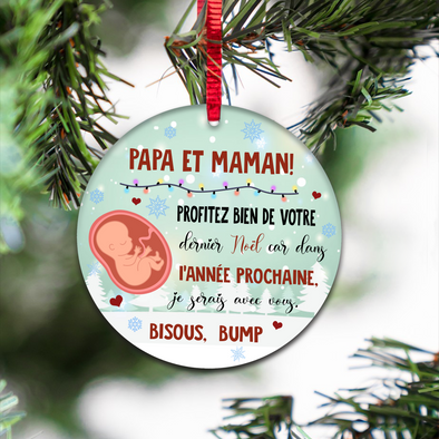 Le Cadeau Pour Future Maman Et Papa Va Être Avec Vous Dans l’année Prochaine - NT - NN0811216
