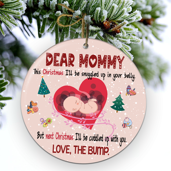 Gift For Future Mommy Merry Christmas Ornament - Nt - NN2210211