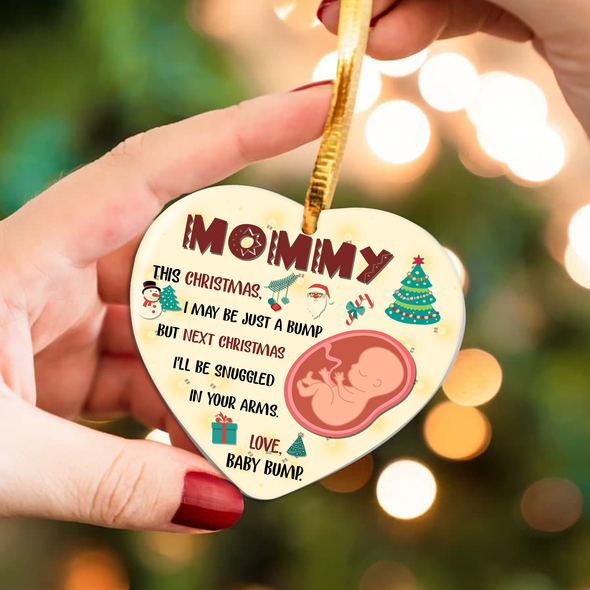 Gift For Future Mommy Enjoy Your Last Christmas In Peace & Quiet Ornament - Nt - NN2710213