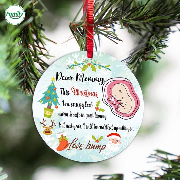 Gift For Future Mom Merry Christmas Ornament - Nt - NN0510214