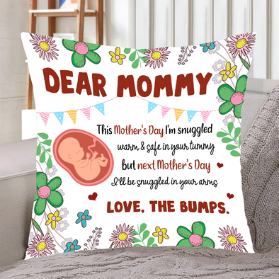 Gift For Mommy Next Mother's Day I'll Be Snuggled In Your Arms Pillow - NT - NN1903225