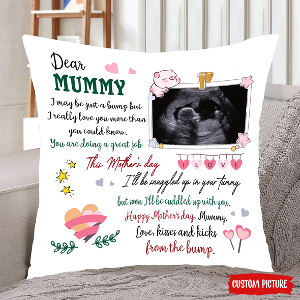 Personalized Gift For Future Mummy Happy Mother's Day Pillow - NT - NN2601225