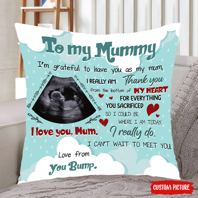 Personalized Gift For Future Mummy  I Love You, Mum Pillow - NT - NN1103227