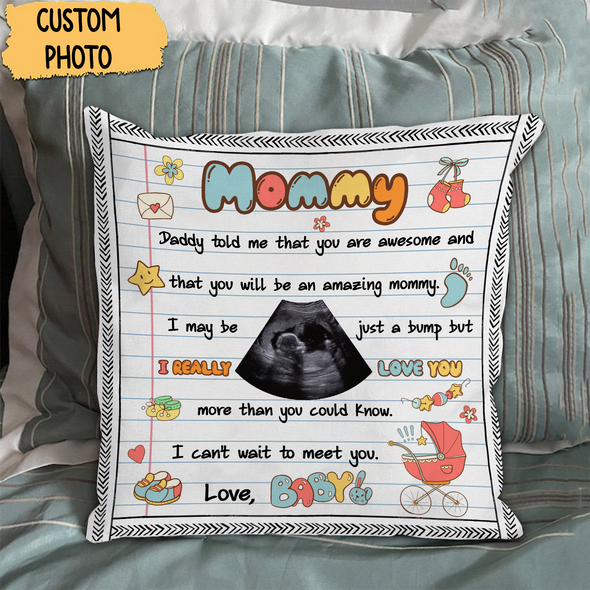 Personalized Gift For Future Mommy I Really Love You More Than You Could Know Pillow - NT - NN3103221