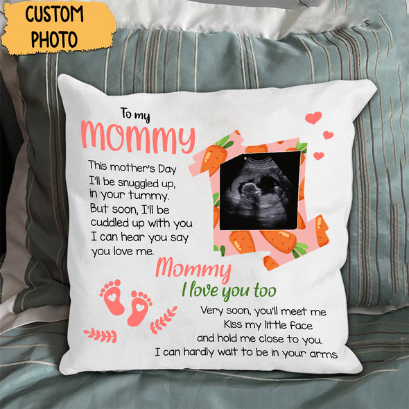 Personalized Gift For Future Mommy Very Soon, You Will Meet Me Pillow - PP - NN2803226