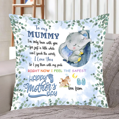 Personalized Gift For Future Mummy I Say I Love You With My Smile Pillow -  NT - NN1802222