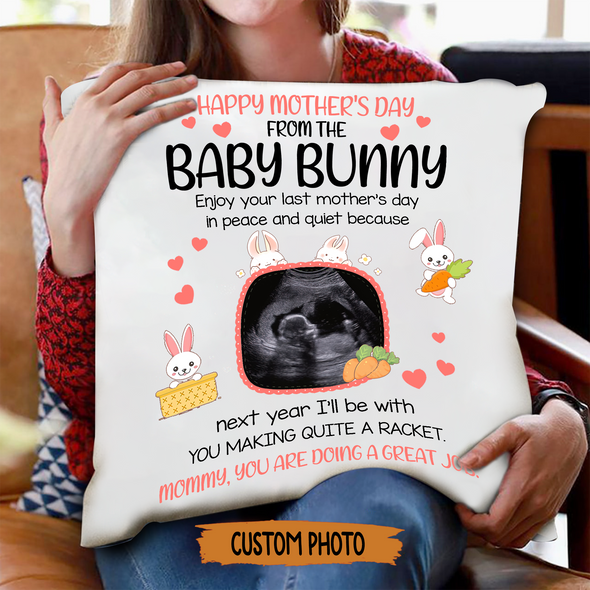 Personalized Gift For Future Mommy Happy Mother's Day Pillow - Nt - NN2503226