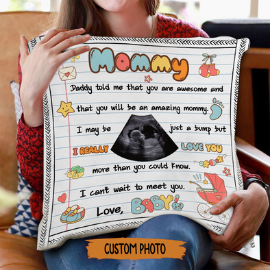 Personalized Gift For Future Mommy I Really Love You More Than You Could Know Pillow - NT - NN3103221