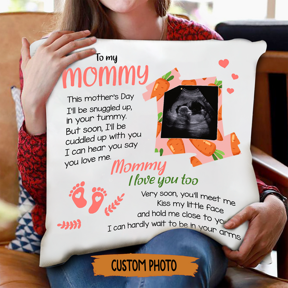 Personalized Gift For Future Mommy Very Soon, You Will Meet Me Pillow - PP - NN2803226