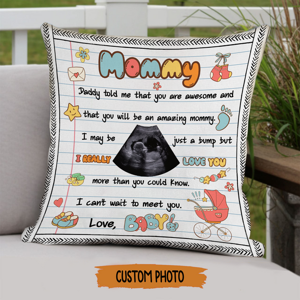 Personalized Gift For Future Mommy I Really Love You More Than You Could Know Pillow - NT - NN3103221
