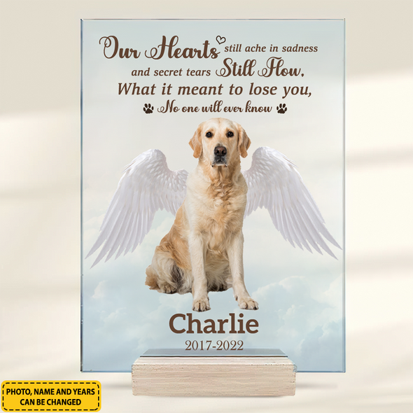 Gift For Dog Lover No One Wil Ever Know Acrylic Plaque -NT-NN1507222