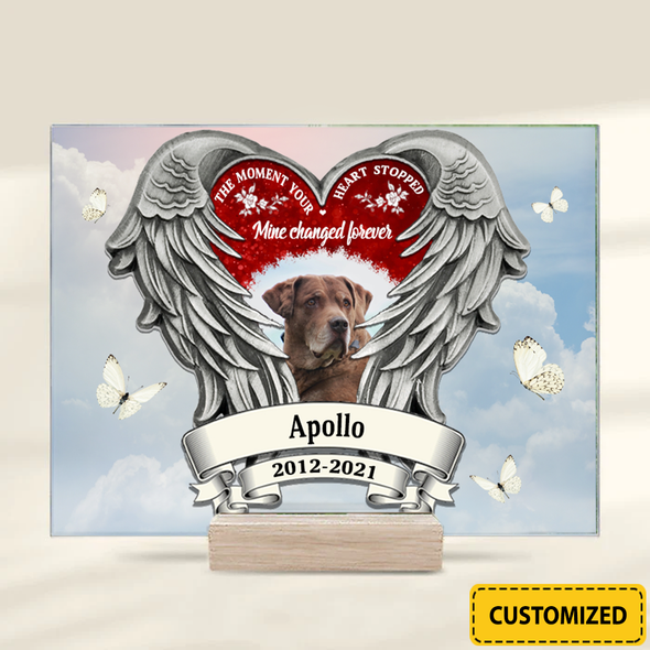 The Moment Your Heart Stopped Acrylic Plaque - NT-NN1407222