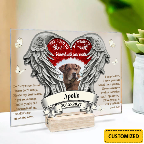 Mine Changed Forever Acrylic Plaque - NT-NN1407221
