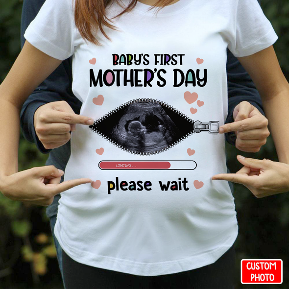 Personalized Gift For Future Mommy Baby's First Mother's Day T-Shirt - NT - NN1404222