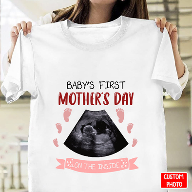 Personalized Gift For Future Mommy Baby's Fisrt Mother's Day T-shirt - NT - NN1903221
