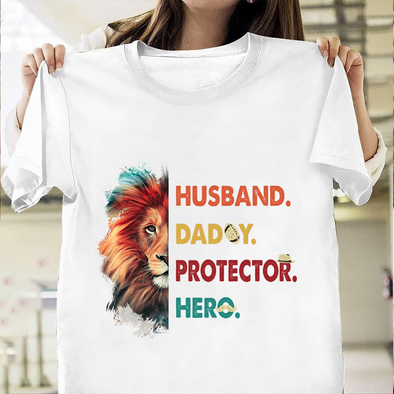 Husband Daddy Protector Hero T-Shirt - NT - NN0112215