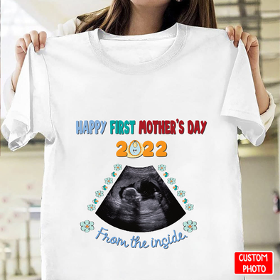 Personalized Gift  For Future Mummy Happy First Mother's Day T-shirt - NT - NN1102225