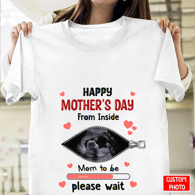 Personalized Gift For Future Mommy Happy Mother's Day T-Shirt - NT - NN1604221