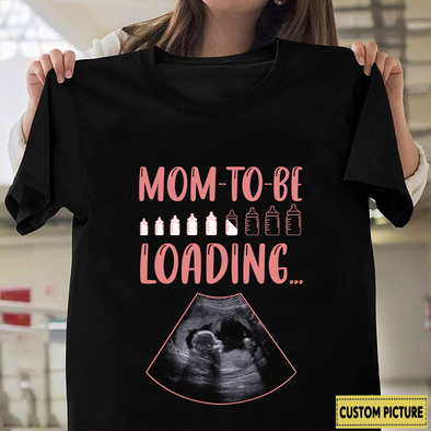 Gift For Mom To Be Loading T-Shirt - NT - NN2103223