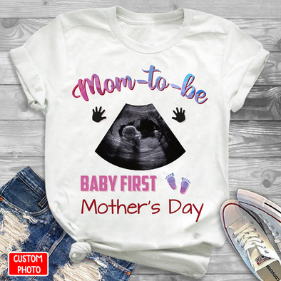 Personalized Gift For Future Mommy Baby First Mother's Day T-Shirt - NT - NN2303223