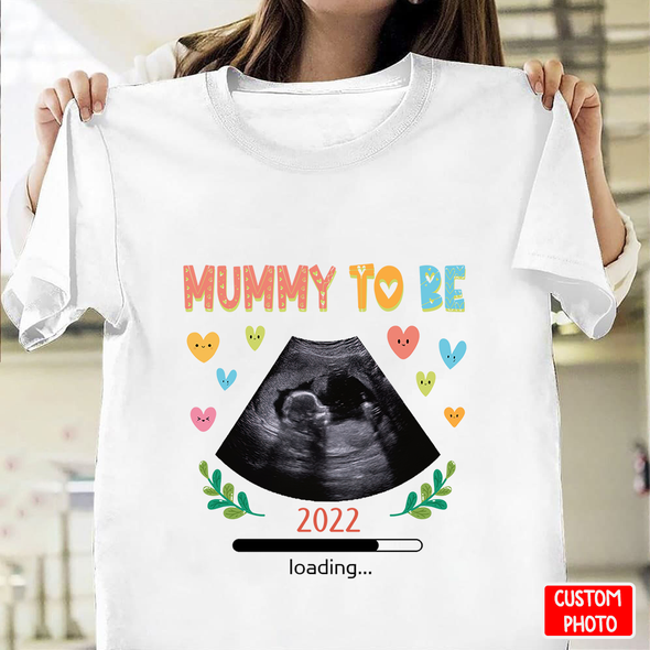 Personalized Gift For Future Mummy Mummy To Be Loading 2022 T-shirt - NT - NN0303225