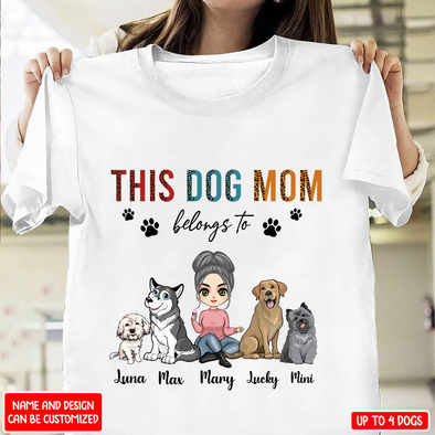 This Dog Mom T-Shirt - NT - NN1901222