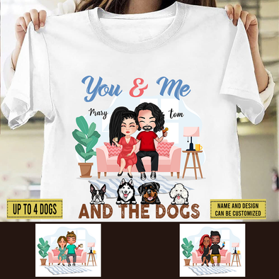 You And Me And The Dogs T-Shirt - NT - NN1201221