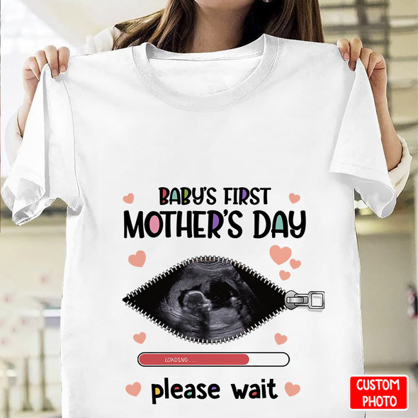 Personalized Gift For Future Mommy Baby's First Mother's Day T-Shirt - NT - NN1404222