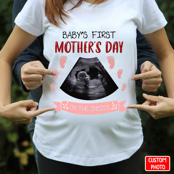 Personalized Gift For Future Mommy Baby's Fisrt Mother's Day T-shirt - NT - NN1903221