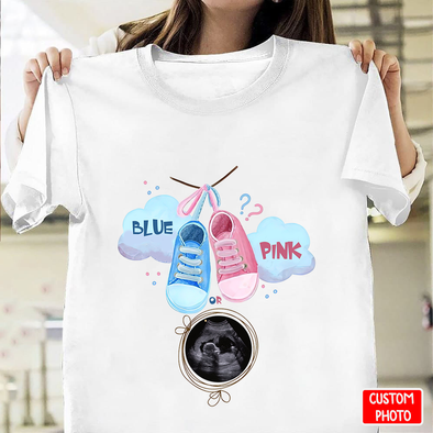 Personalized Gift For Future Mummy Blue Or Pink T-shirt - NT - NN0503225