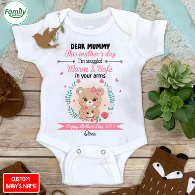 Dear Mummy This Mother's Day I'm Snuggled Warm And Safe In Your Arms - NT - NN1502221