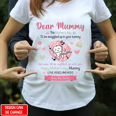 Personalized Gift For Future Mom Happy Mother's Day T-shirt - NT - NN2501223
