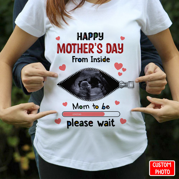 Personalized Gift For Future Mommy Happy Mother's Day T-Shirt - NT - NN1604221