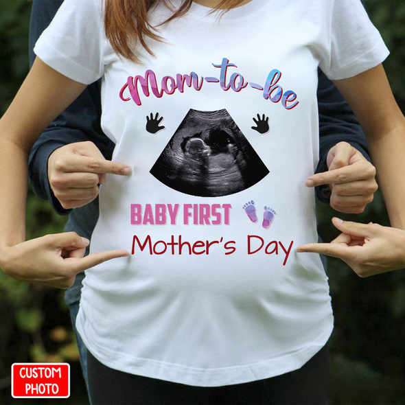 Personalized Gift For Future Mommy Baby First Mother's Day T-Shirt - NT - NN2303223